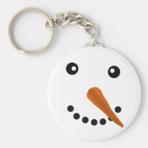 SCHNEEMANN-GESICHT SCHLÜSSELBÄNDER