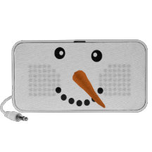 SCHNEEMANN-GESICHT TRAGBARE SPEAKER