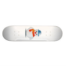 Schneemann-Skateboard-Plattform Individuelle Skatedecks