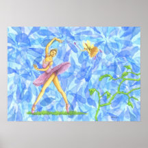 Schneewittchen (blau) posterdrucke