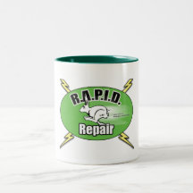 Schnelle Reparaturschale Teetasse