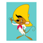 Schneller Gonzales Schnurrbart poster