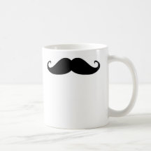 Schnurrbart Kaffeehaferl