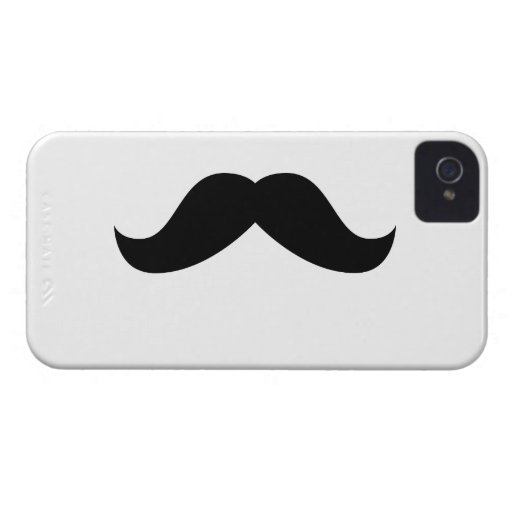 Schnurrbart kaum There™ iPhone 4 Fall iPhone 4 Case-Mate Hülle