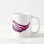 Schnurrbart-magentarotes Schwarzes die MUSEUM Zazz Kaffeetasse
