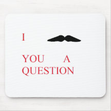 Schnurrbart Mousepad