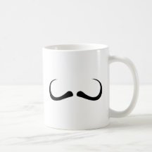 Schnurrbart moustache mustache kaffeehaferl