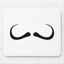 Schnurrbart moustache mustache mousepad