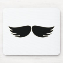 Schnurrbart moustache mustache mousepad
