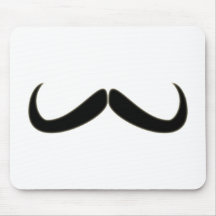 Schnurrbart moustache mustache mousepad