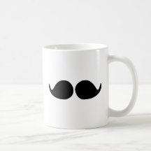 Schnurrbart moustache mustache tassen