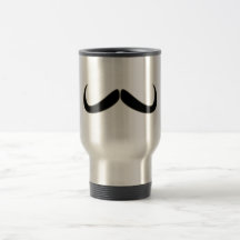 Schnurrbart moustache mustache tee tasse