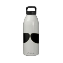 Schnurrbart moustache mustache wiederverwendbare wasserflaschen