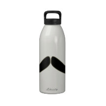 Schnurrbart moustache mustache trinkflaschen