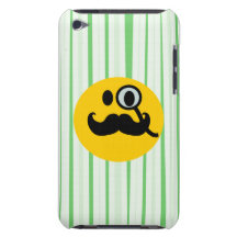 Schnurrbart Smiley Monokel iPod Touch Hüllen