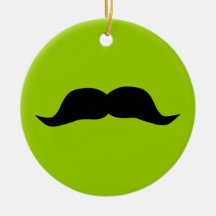 Schnurrbart Weihnachtsornament