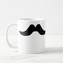 Schnurrbartbecher Tasse