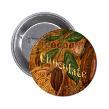 Schokoladen-Collage Anstecknadelbutton