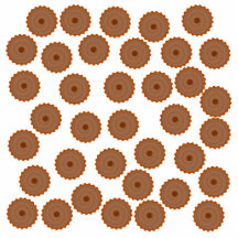 Schokoladen-Kuchen-Muster Photo Statuen