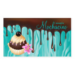 Schokoladen-Visitenkarte-Bäckerei-kleiner Kuchen