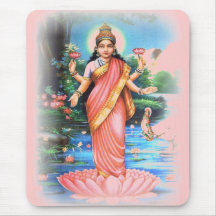 Schöne hindische Gottheiten und Göttinnen Mousepad