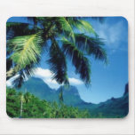 Schöne Moorea Insel in Tahiti Mauspads