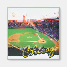 SCHÖNE SEHENSWÜRDIGKEITEN CHICAGOS KÜHLSCHRANKMAGNETE