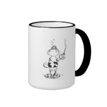 schöne Tasse „vom Wecker an „