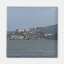 Schöner Blick von Alcatraz Insel Magnets