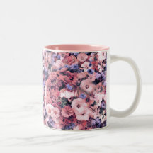 Schöner Frühling mit Blumen Kaffee Haferl