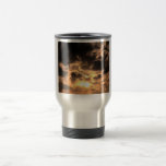 Schöner goldener Sun und dunkle Wolken Kaffee Haferl