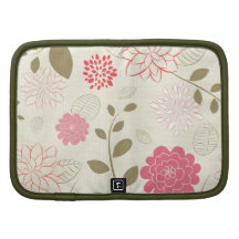 Schöner rosa Retro Vektor Browns Mappen