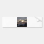 Schöner Sonnenuntergang auf der blauen Ridge-Allee Auto Sticker
