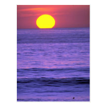 Schöner Sonnenuntergang: Tischplatte-Riff, Solana- Postkarten