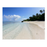 schöner Strand in Tonga Postkarten