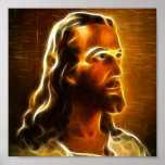 Schönes Jesus-Porträt 2 Plakate