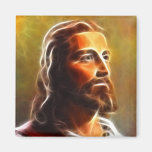 Schönes Jesus-Porträt Kühlschrankmagnet