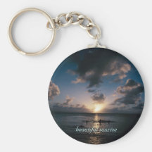 schönes Sonnenaufgang keychain Schlüsselband