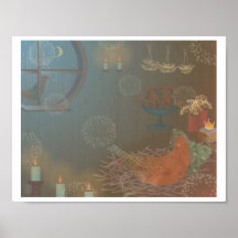 Schongebiet-Illustrations-Druck der Königin-Anne Posterdrucke