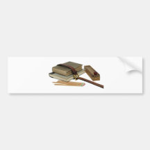 SchoolBooksPencils071709 Auto Sticker
