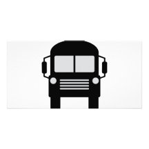 schoolbus Ikone Bilderkarten