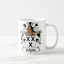 Schott Familienwappen Kaffeehaferl