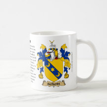 Schott, the Origin, the Meaning and the Crest Coffee Mug