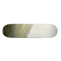 Schottische Landschaft morgens Personalisierte Skateboarddecks