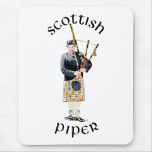 Schottischer Pfeifer - TANKilt Mauspad