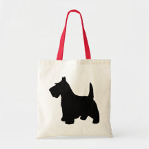 Schottischer Terrier-niedlicher Spaßscottie-Hund Tragetasche
