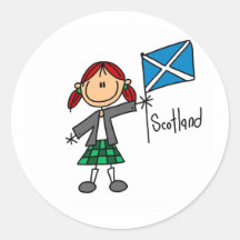 Schottland-Aufkleber