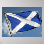 Schottland-Flagge Posterdrucke
