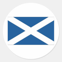 Schottland-Flagge Stickers