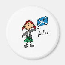 Schottland-Magnet Kühlschrankmagnete